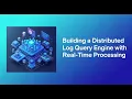 Distributed Query Engine Tutorial Real-Time Log Processing Stream Analytics Day 6 System Design