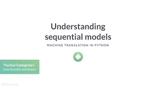 Python Tutorial Understanding sequential models