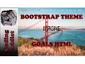 Bootstrap Theme 29 - Goals HTML