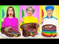 Download Lagu Me vs Grandma Cooking Challenge | Simple Secret Kitchen Hacks and Tools by Multi DO Smile