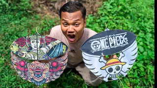 berburu layangan putus mini super langka😱di tengah hutan