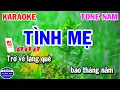 Download Lagu Karaoke Tình Mẹ Tone Nam Nhạc Sống Beat Hay