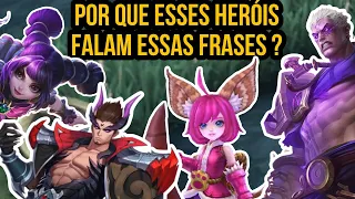 Download POR QUE OS HERÓIS FALAM ESSAS FRASES - MOBILE LEGENDS MP3