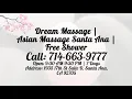 Relax And Rejuvenate At Dream Massage In Santa Ana