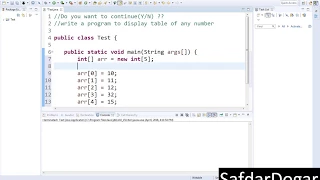 Java Programming Tutorial 24 Introduction Array in Java Step by Step