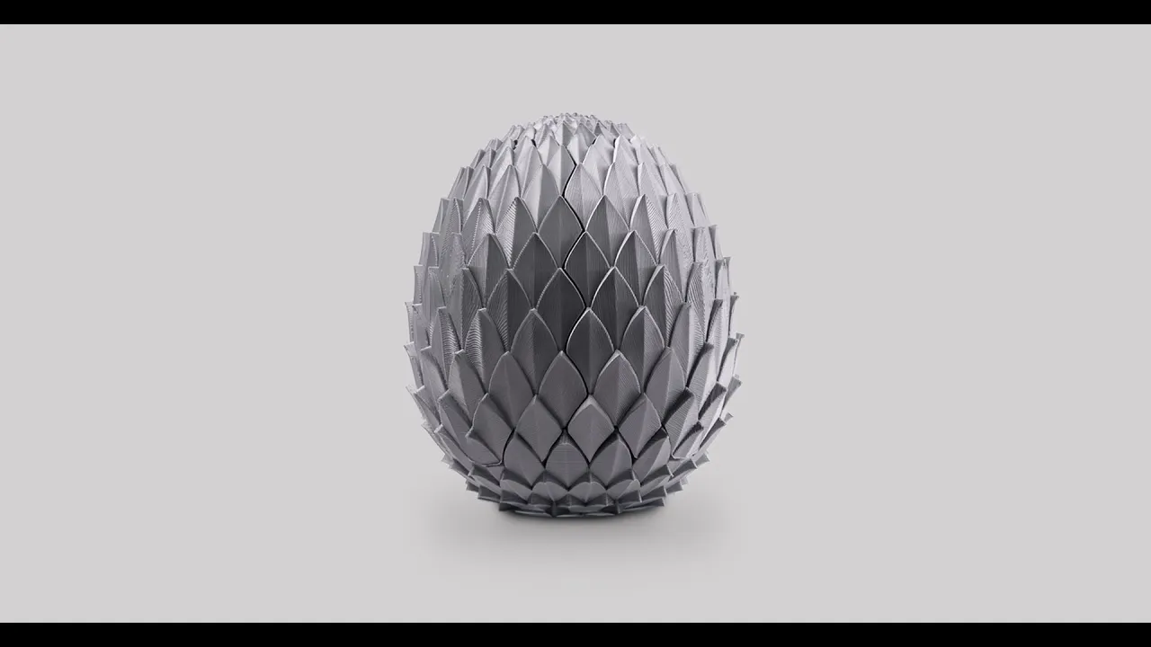 Dragon egg - Foldable