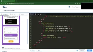 Quiz Question Page Bootstrap Coding Practice 10 NxtWave ccbp 4 o