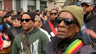 Rada recibe el último adiós a puro ritmo de candombe