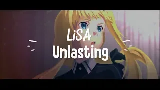 lisa unlasting lyrics full sword art online alicization war of underworld ending song