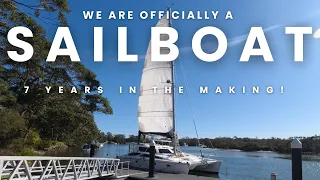 FINALLY A SAILBOAT – SV SYNERGY Ep399