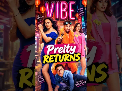 Preity Zinta Is BACK!  VIBE Trailer Promises Action, Chaos & A New Avatar #famous