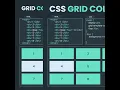 Download Lagu Learn CSS Grid Column and CSS Grid Row in 24 Seconds