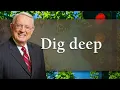 Stop Drifting Along and Start Digging In Msg