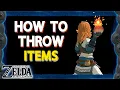 How to throw items in Zelda Tears of the Kingdom