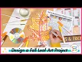 Fall Leaf Art Project for Elementary Art Roll A Dice Game Lesson Plan Template Tutorial