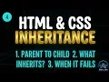 HTML CSS Tutorial CSS Inheritance Guide for Beginners
