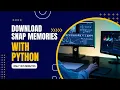Download all snapchat memories using python