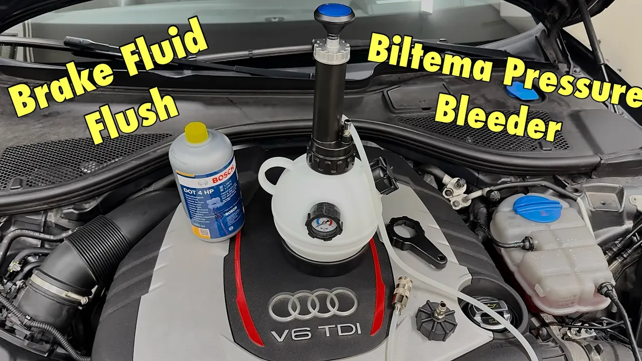 EASY DIY: How to Flush Brake Fluid | Audi A6 C7.5 Competition (Step-by-Step)