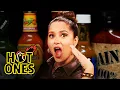 Salma Hayek Adopts Sean Evans While Eating Spicy Wings Hot Ones