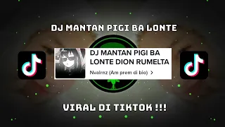 Download DJ MANTAN PIGI BA LONTE SOUND Nvalrnz ( Slowed \u0026 Reverb) MP3