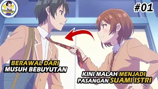 berawal dari benci malah jadi suami istri alur cerita anime class no dai kirai eps 1