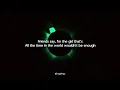 Charlotte Day Wilson ft. Snoh Aalegra - Forever (Lyrics)