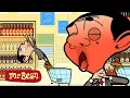 Download Lagu Mr Bean CAUSES CHAOS at the SHOPS!  | Mr Bean Cartoon Season 2 | Funny Clips | Mr Bean Cartoon World