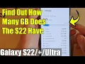 Find Out How Many GB Does the Galaxy Ultra Have