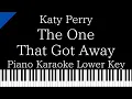 Download Lagu 【Piano Karaoke】The One That Got Away / Katy Perry【Lower Key】