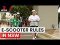 Lagu Nieuwe regels voor e-scooters en e-bikes in New South Wales | 7NEWS