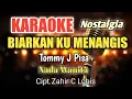 Download Lagu BIARKAN KU MENANGIS - Tommy J Pisa | Karaoke nada wanita | Lirik HD