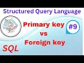 Primary key Foreign key Demo SQL Oracle Tutorial - 9 Tamil