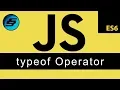 typeof Operator - JavaScript Programming