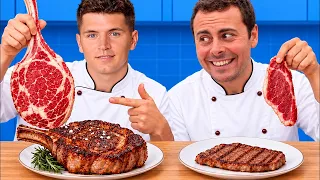 Enfrenté a 4 Youtubers Famosos Con Carne Barata