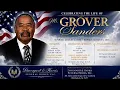 Celebration of Life for Mr Grover Sanders