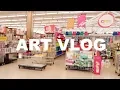 MICHAELS ART STORE OBSESSION Favorite Oil Paints Paint Brushes - July Vlog PT 1
