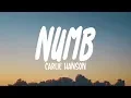 Download Lagu Carlie Hanson - Numb (Lyrics)
