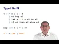 SimPL Type System OCaml Programming Chapter 9 32