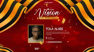 tola alabi ii the logo king founder tola alabi consulting premium mentoring club u0026 projectudg