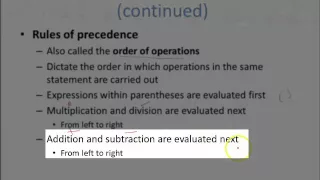 2 - 2 Performing arithmetic operations