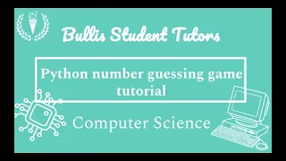 Python Number Guessing Game Tutorial Coding Computer Science