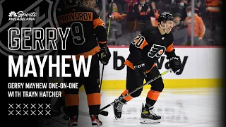 Taryn Hatcher sits down one-on-one with Flyers surprise Gerry Mayhew