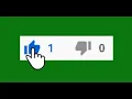 Green Screen tombol suka/like button dengan efek suara klik/click