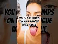 What causes Lie Bumps The Truth Behind This Tongue Mystery