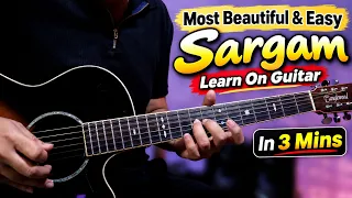 Mann Ki Lagan - Sargam Guitar Tabs | Easy For Beginners | Rahat Fateh Ali Khan
