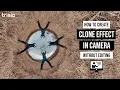 How to CLONE yourself IN CAMERA Clone effect without editing or post-production Gaba - VR