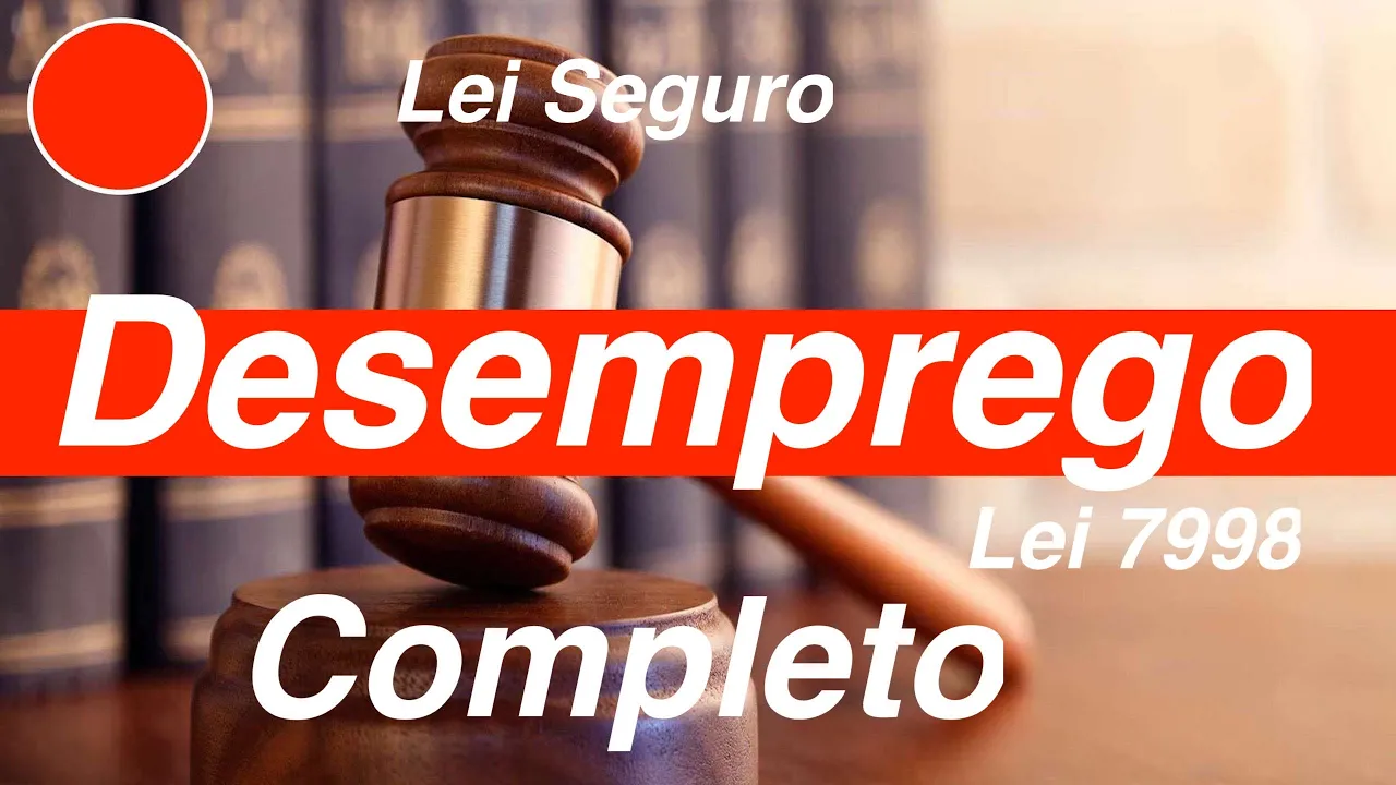 Lei Seguro Desemprego Completa -  Lei 7998