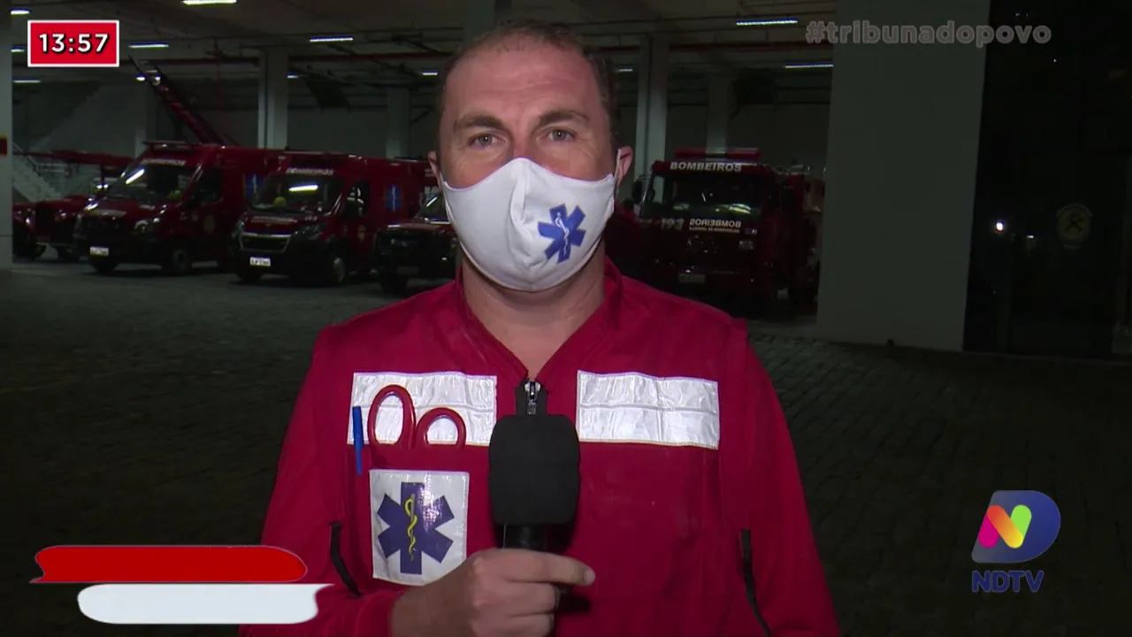 Atropelamento: Ciclista fica ferido após ser atingido por carro