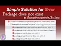 How to fix the build errors in ExampleInstrumentedTest java and ExampleUnitTest java classes