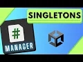 How To Use SINGLETONS In Unity C